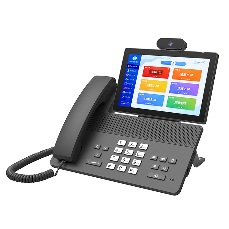 Visual SIP emergency dispatching phone